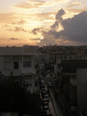 Sunset in Bizerte