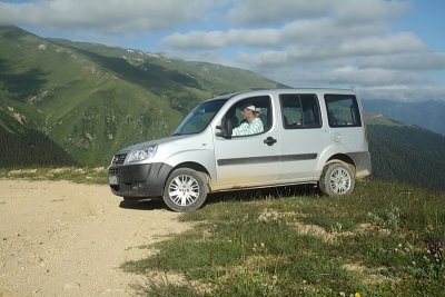 Fiat Doblo in the Pontic Mountains