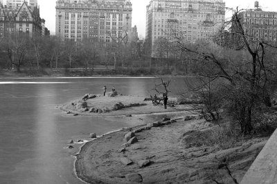 Looking towards Central Park West