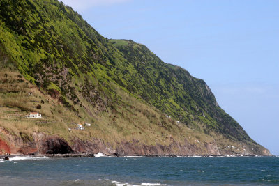 Looking out from Povoacao