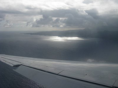 Kauai from Plane