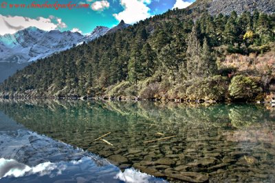 Sceneries around ChangHaiZi, Sichuan