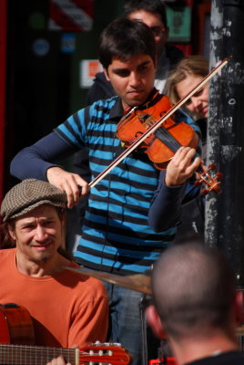 Temple Bar buskers