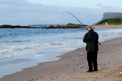Fishing at Ballycastle