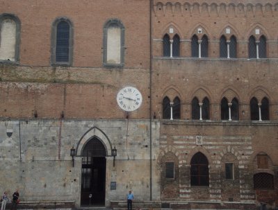 Waiting under the clock