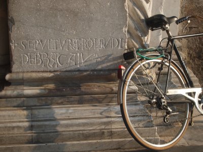 Lucca, a city of churches and bicycles.