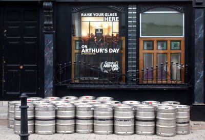Stocking Up For Arthur's Day