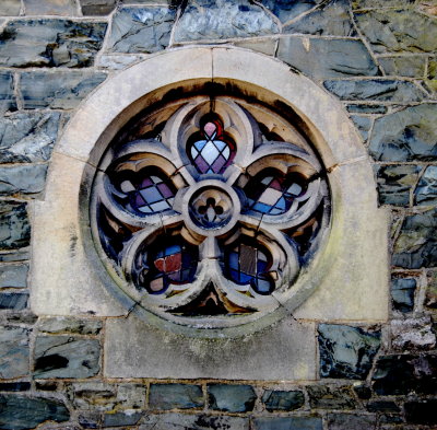 Stained glass St Nicholas Parish Church, Dundalk