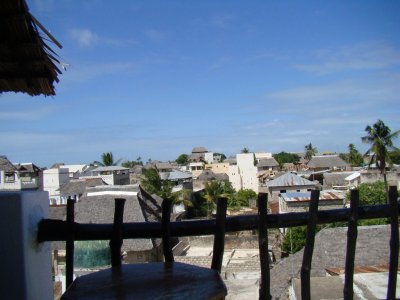 view from rooftop of Jannat House