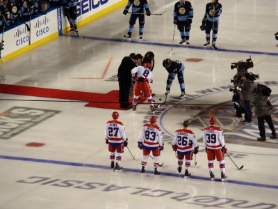 ceremonial puck drop