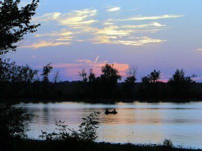 Twilight on the River