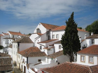 Obidos Town and Church.jpg