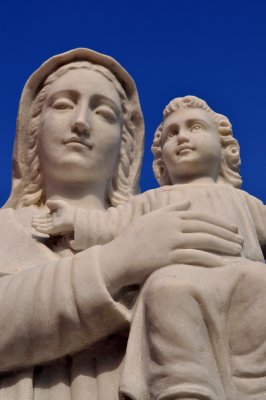 Madonna and Jesus Portrait
