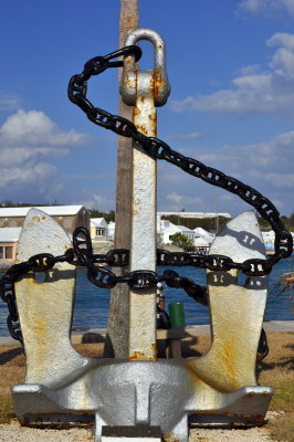 Anchor at St. Georges, Bermuda