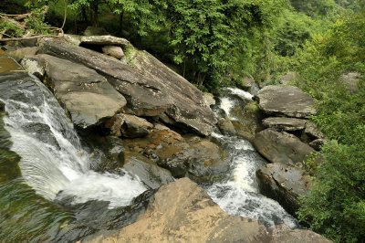 Waterfall koi nang