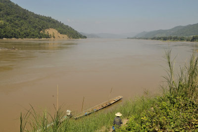 River Namkong Mekong, Laos