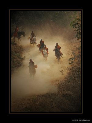 Monks on Horseback