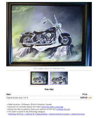 Ride High sold