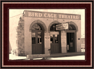 Exterior of the Bird Cage Theater