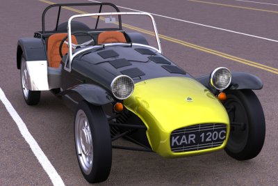 The Prisoner Lotus 7 Series II