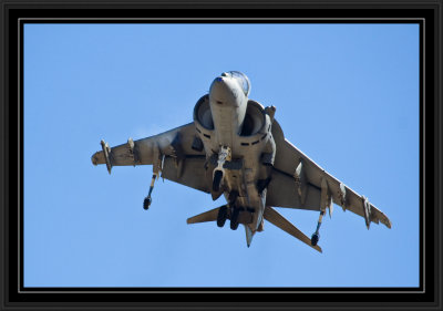 AV-8B Harrier Vertical Take-Off and Landing Demo