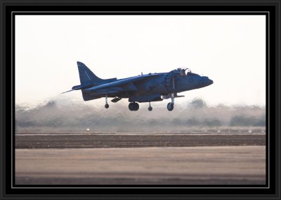 AV-8B Harrier Vertical Take-Off and Landing Demo