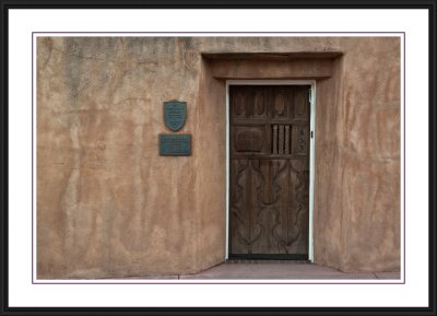 Santa Fe door