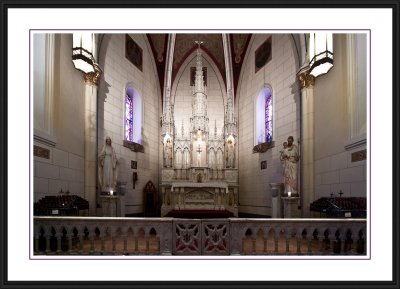 Loretto Chapel interior