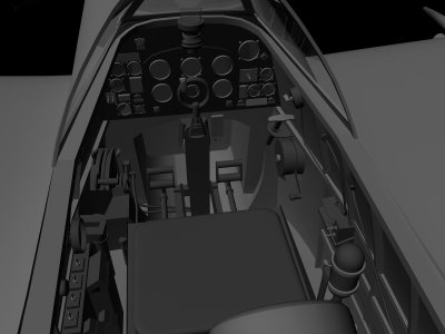 Spitfire Cockpit