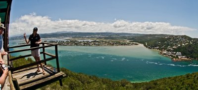 Knysna  from Featherbed point