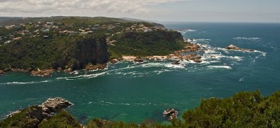 Knysna - East Point from Featherbed point