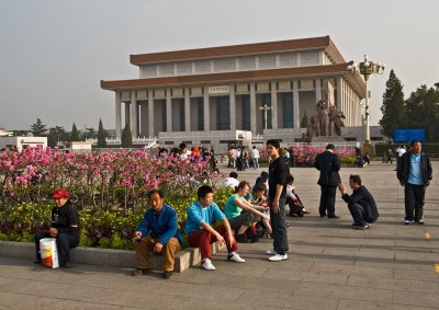 Tiananmen Square Beijing China – Apr 2009