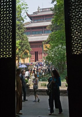 At the Lingyin Temple