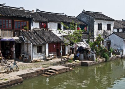 View from Tongli entry bridge