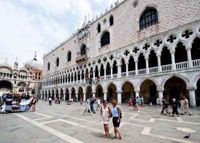 The girls at St. Mark's square