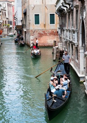 The obligatory trip on a gondola