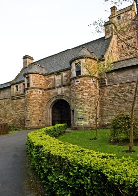 Dean Park castle entrance