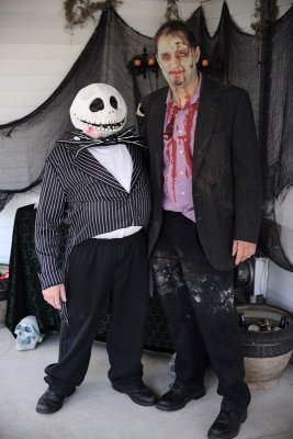 George and Chris  Halloween 2010