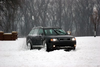 Allroad in the snow...