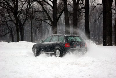 Allroad in the snow...