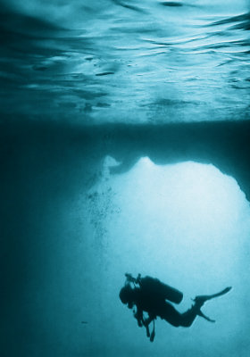 Cave underwater 2