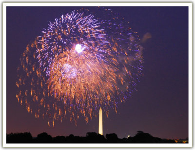 Washington DC July 4th Fireworks 2009