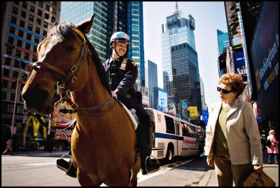 Broadway mountie