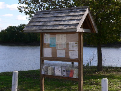 Kiosks for the water trail