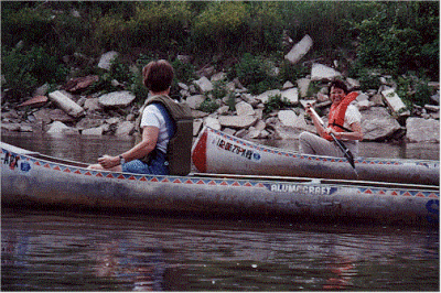 Lt Gov enjoying the paddle