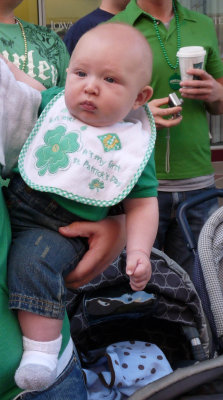 Kiss me It's my first St. Patrick's Day