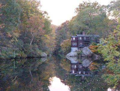 Old Mill, Latimers Brook in East Lyme CT