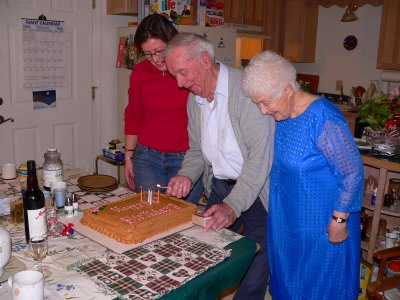 Cutting of the cake