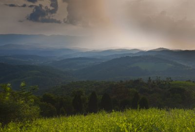 Approaching Thunderstorm: Giles County