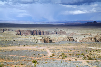 A Rugged Landscape In Arizona